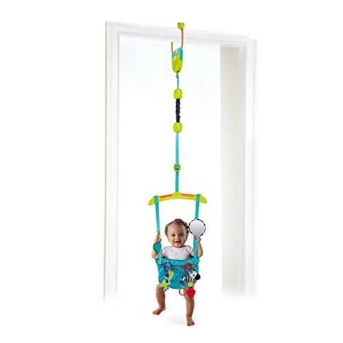 Bright Starts, Saltador de Puerta Bounce ’N Spring Deluxe™, Azul