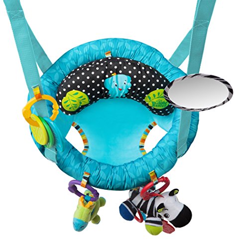 Bright Starts, Saltador de Puerta Bounce ’N Spring Deluxe™, Azul