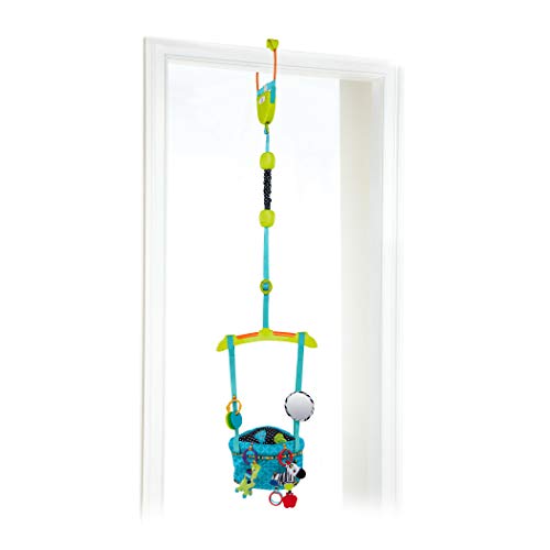 Bright Starts, Saltador de Puerta Bounce ’N Spring Deluxe™, Azul