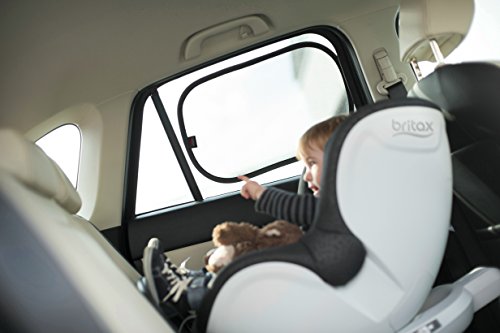 Britax Römer Accesorios Originales, Juego con almohadilla protectora para el asiento del niño, protección solar para las ventanas y el espejo del asiento trasero