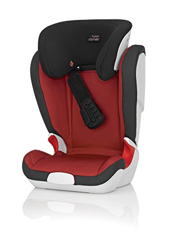 Britax Römer Auto asiento Kid XP, grupo 2 – 3, colección 2015, 15 – 36 kg rojo, gris