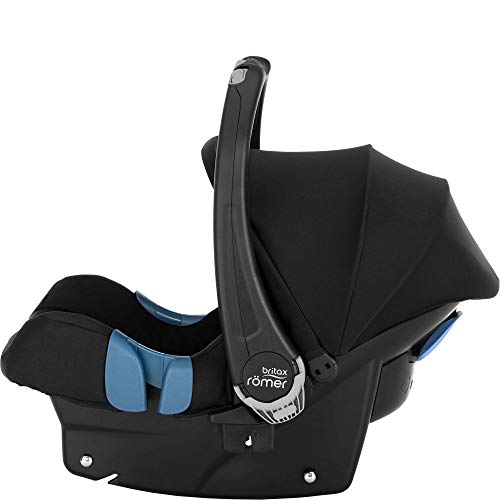 Britax Römer BABY-SAFE  PLUS SHR II - Silla de coche grupo 0+ (nacimiento - 13 kg), color Cosmos Black