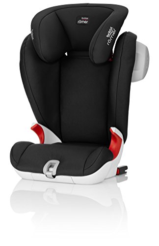 Britax Römer Kidfix SL SICT, Silla de coche grupo 2/3 Isofix, negro (Cosmos Black)