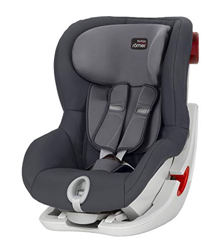 Britax Römer King II, Silla de coche grupo 1, gris (Storm Grey)