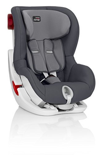 Britax Römer King II, Silla de coche grupo 1, gris (Storm Grey)