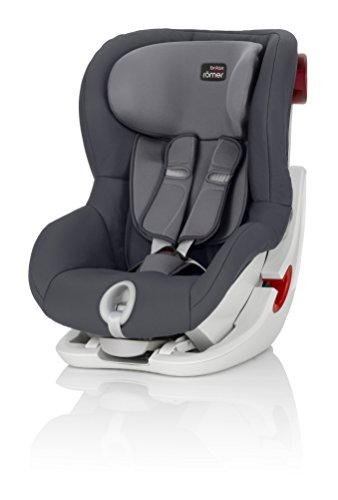 Britax Römer King II, Silla de coche grupo 1, gris (Storm Grey)