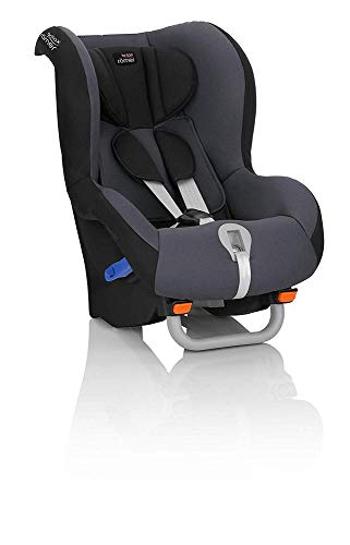 Britax Römer MAX-WAY - Silla de coche grupo 1/2 (9-25 kg), BLACK SERIES Storm Grey