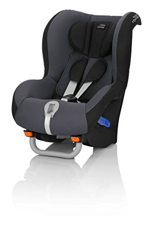 Britax Römer MAX-WAY - Silla de coche grupo 1/2 (9-25 kg), BLACK SERIES Storm Grey