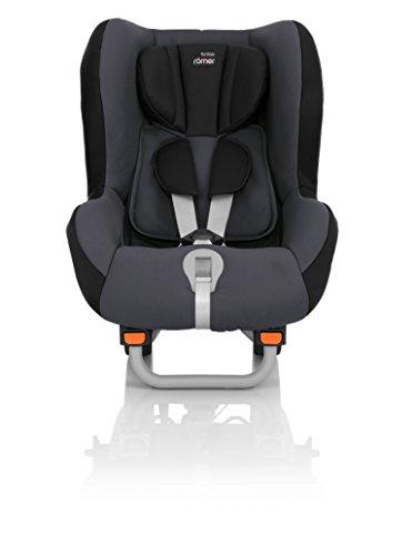 Britax Römer MAX-WAY - Silla de coche grupo 1/2 (9-25 kg), BLACK SERIES Storm Grey