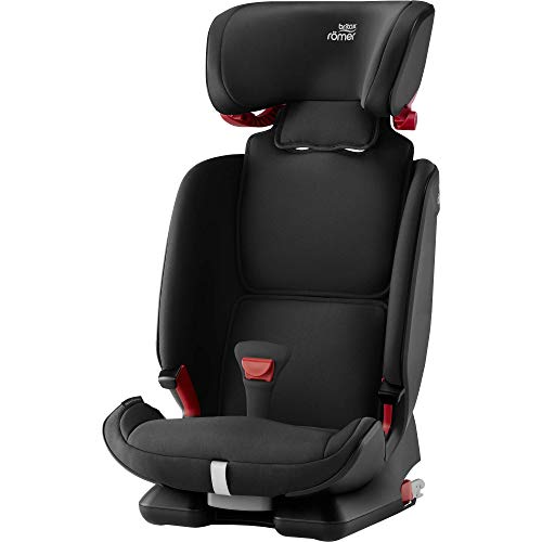 Britax Römer Silla de coche 15 meses - 12 años, 9 - 36 kg, ADVANSAFIX IV M, ISOFIX, Grupo 1/2/3, Cosmos Black