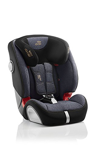 Britax Römer Silla de coche 9 meses - 12 años, 9 - 36 kg, EVOLVA 1-2-3 SL SICT, ISOFIX, Grupo 1/2/3, Blue Marble