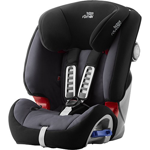 Britax Römer Silla de coche 9 meses - 6 años, 9 - 25 kg, MULTI-TECH III Grupo 1/2, Storm Grey