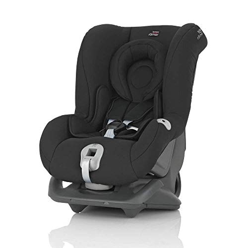 Britax Römer Silla de coche Nacimiento - 4 años, hasta 18 kg, FIRST CLASS PLUS Grupo 0+/1, Cosmos Black