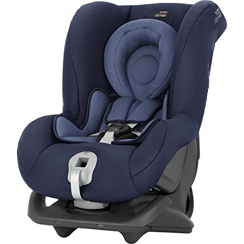 Britax Römer Silla de coche Nacimiento - 4 años, hasta 18 kg, FIRST CLASS PLUS Grupo 0+/1, Moonlight Blue