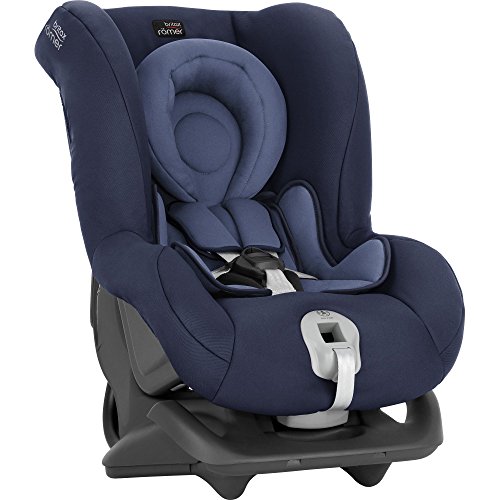 Britax Römer Silla de coche Nacimiento - 4 años, hasta 18 kg, FIRST CLASS PLUS Grupo 0+/1, Moonlight Blue