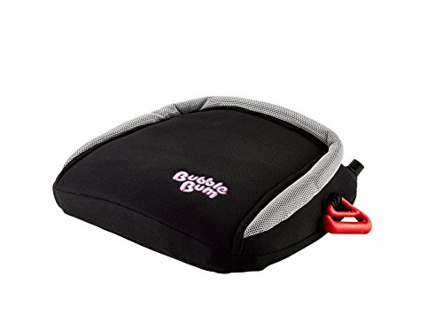 BubbleBum - Asiento Elevador de Coche Inflable para Niños, Grupo 2/3, Negro