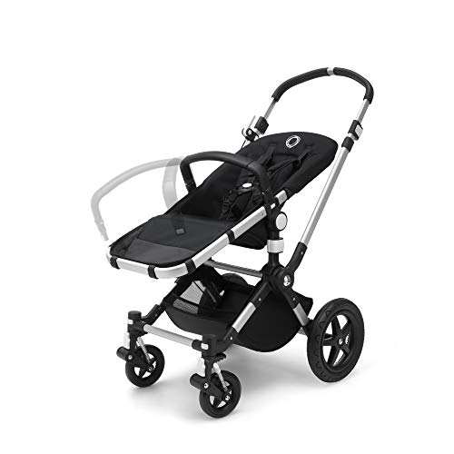 Bugaboo Cameleon 3 Plus, Cochecito y Silla de Paseo 2 en 1, Negro/Blanco Natural