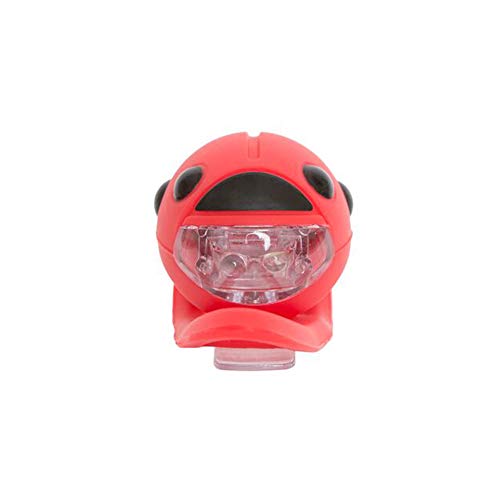 Buggi Lights BUGGISCOOTR - Luces LED para patinete, color rojo y negro