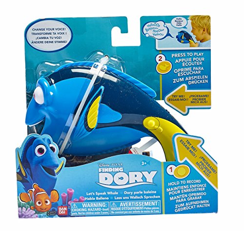 Buscando a Dory - Habla balleno, Juguete con Sonido (Bandai 36470)