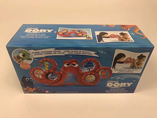 Buscando a Dory - Playset de baño Hank, Color Rojo (Bandai 36600)