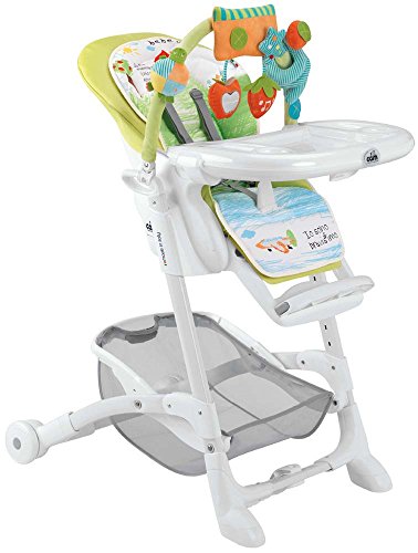 Cam S2400 C222 Silla silla para niño/bebe - sillas para niño/bebe (Silla, Verde, Acero inoxidable, Color blanco, Imagen, Asiento acolchado, Lavado de manos, N 14988-1/2 - EN12790 EN 71 directive 2005/84/CE)