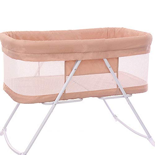 Cama De Viaje para Bebe La Cuna De Viaje con ColchóN Puede Llevar De 0 A 18 Meses Peso De hasta 25 Kg FáCil De Montar Plegable Ligero Y EstableDark Green