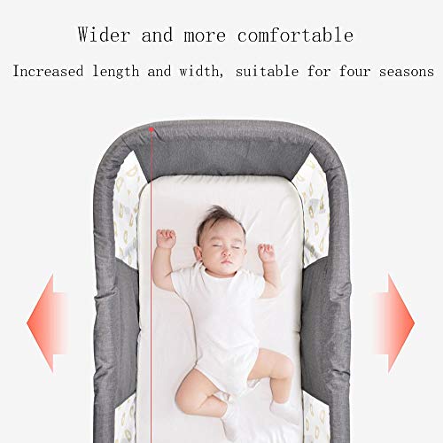 Cama De Viaje para Bebe La Cuna De Viaje con ColchóN Puede Llevar De 0 A 18 Meses Peso De hasta 25 Kg FáCil De Montar Plegable Ligero Y EstableDark Green