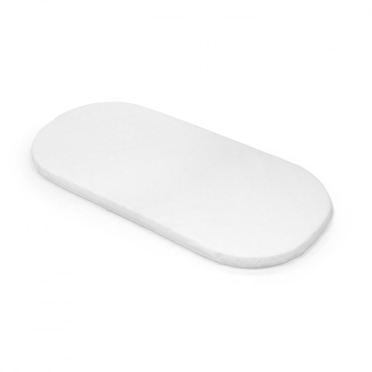 Cambrass Liso E - Colchoneta para capazo, 80 x 36 x 3 cm, color blanco