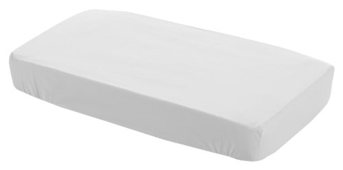 Cambrass Liso E - Sábana ajustable para cuna, 70 x 140 cm, color blanco