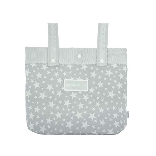 Cambrass Star - Bolso maternal panadera para carro bebe, color gris