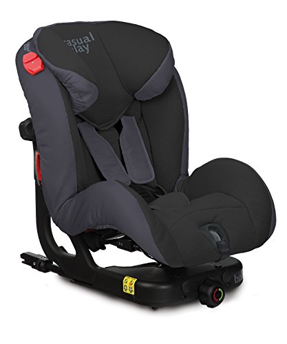 Casualplay Beat Fix - Silla de auto, color negro