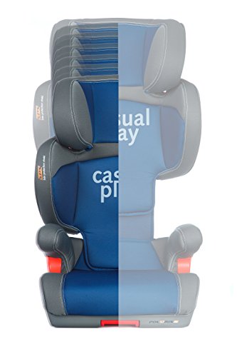 Casualplay Polaris Fix - Silla de coche, grupo 2/3, color azul