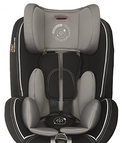 Casualplay Volta Fix, Silla de coche grupo 0+/1 Isofix, gris/negro