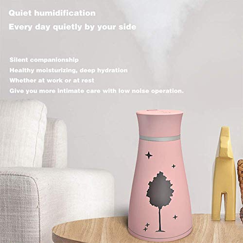 CHARON Fountain Humidificador Ultrasónica Itro Bebé De Vapor Frío con Control Remoto Y Higrómetro, Minutero, Boquilla 360°, Apagado Automático, para El Hogar,La Habitación para Bebés