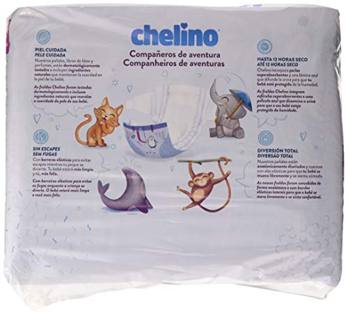 Chelino Fashion & Love, Talla 2, 168 pañales