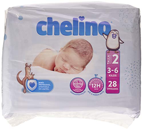 Chelino Fashion & Love, Talla 2, 168 pañales