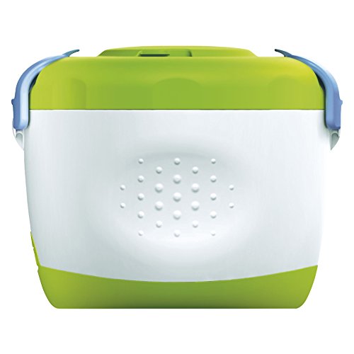 Chicco 00007659000000 Easy Meal Set Termopapilla Easy Meal 6M+, Termo 350 ml y Recipiente de 180 ml, Verde y Blanco