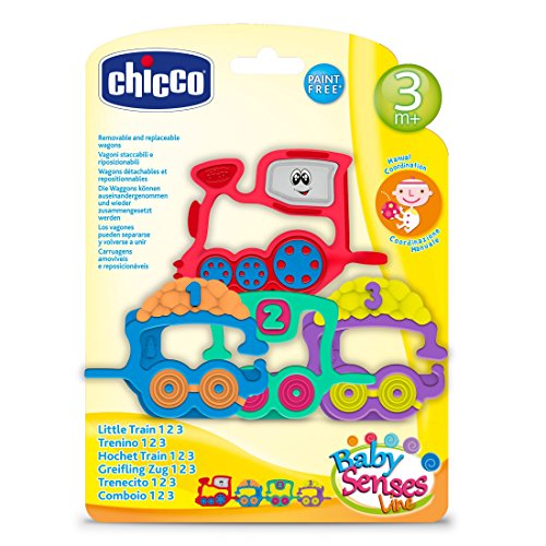 Chicco-00007681000000 Big & Small Sonajero, Multicolor, 6-12 Meses (00007681000000)