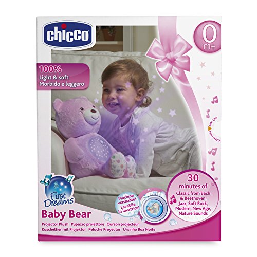 Chicco-00008015100000 Big & Small Proyector, Color Rosa (8015100000)