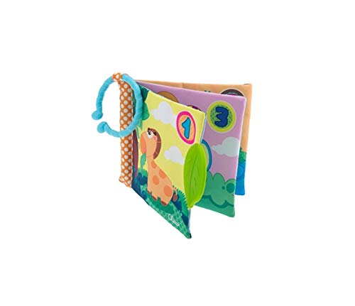 Chicco-00072376000000 Big & Small Juego Libro 1-2-3, Multicolor (00072376000000)