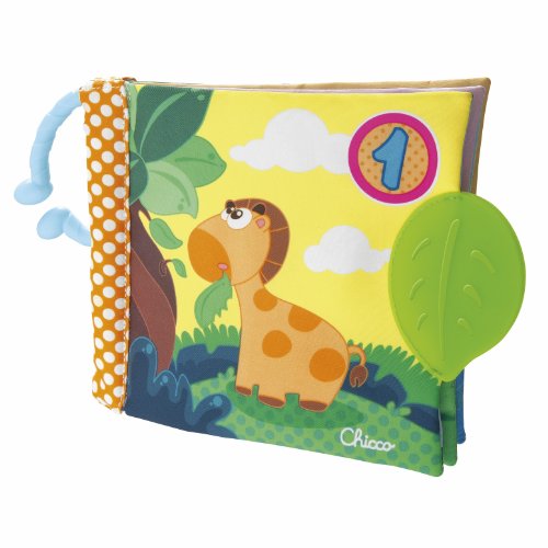 Chicco-00072376000000 Big & Small Juego Libro 1-2-3, Multicolor (00072376000000)