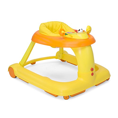 Chicco 1 2 3 Baby Walker - Andador-correpasillos, color naranja