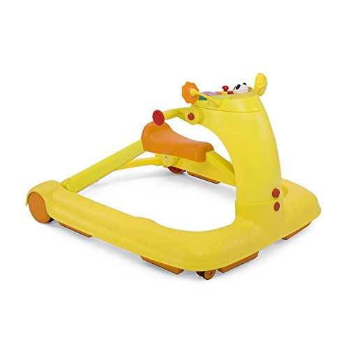 Chicco 1 2 3 Baby Walker - Andador-correpasillos, color naranja