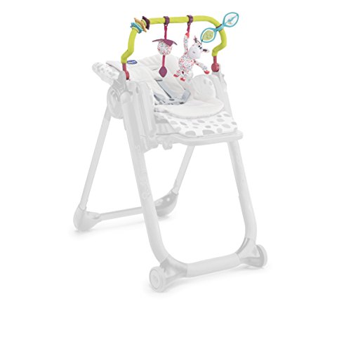 Chicco Arco de juegos para trona Chicco Polly Progres5 y Polly2Start, arco + reductor + colgantes, color verde