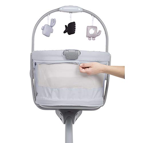 Chicco Artsana S.p.A. - Minicuna Multifunción Chicco Baby Hug 4 En 1 Air Stone Gris