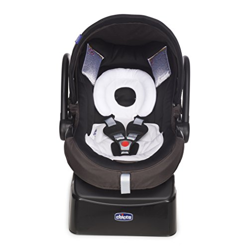 Chicco Auto-Fix Fast, Silla de coche grupo 0+ Isofix, negro (Night)