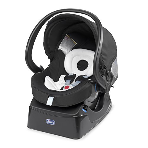 Chicco Auto-Fix Fast, Silla de coche grupo 0+ Isofix, negro (Night)