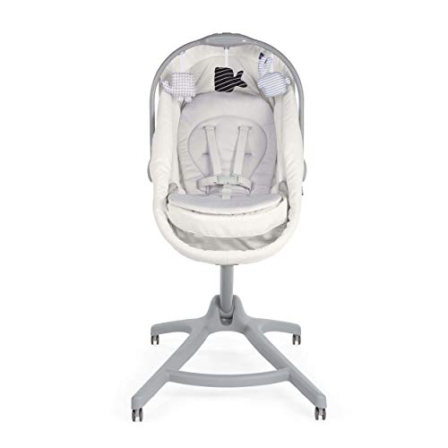 Chicco Baby Hug Air 4In1 White Snow - Sillas Mecedoras, Unisex