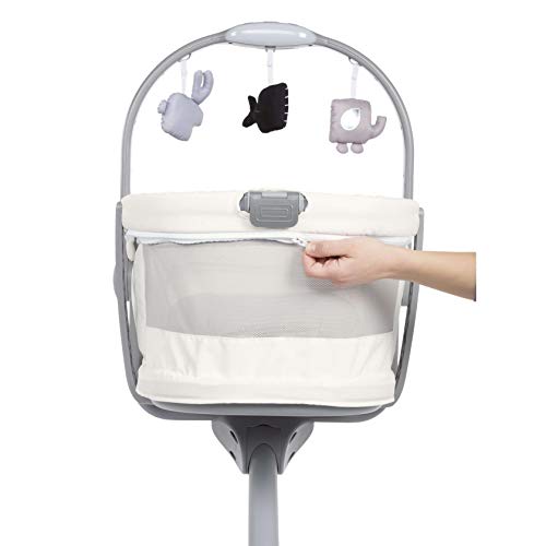 Chicco Baby Hug Air 4In1 White Snow - Sillas Mecedoras, Unisex