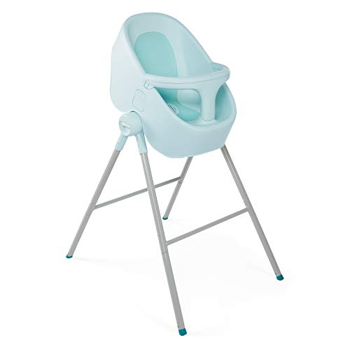 Chicco Bubble Nest - Bañera transformable con patas extraibles y asiento antideslizante, color azul (Dusty Green)